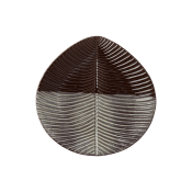 VILLE Tallrik, Brun/elfenben