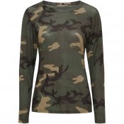 Topp MdcElissa, grön Camo