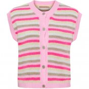 Stickad väst Mdc Novalie, multi