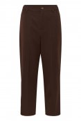 Byxor Kaheather cropped, brun