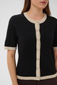 Kofta Kalizza Contrast, Black Deep/beige