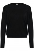 KAlizza Argyle Pullover, Black Deep