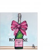 Servetter, Cadeau Rosé, Kaffe