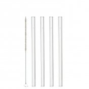 Sugrör i glas, 15 cm, 4-pack