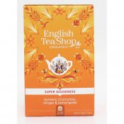 Ask Super Goodness Gurkmeja Ingefära & Citrongräs Örtte 20st/ask EKO 35g