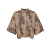Skjorta Ally, Brown Camouflage