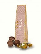 Chokladpraliner DELUXE, Kram, rosa