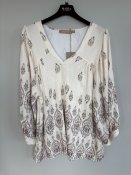 Blus MdcMaevy, Off White/multi