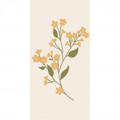 Servetter, Gul blomma, Buffé, Ib Laursen