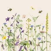 Servetter, 20x20 cm, Sommarfält, 50-pack, Ib Laursen