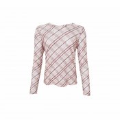 Meshtopp Kamma, Beige Tartan