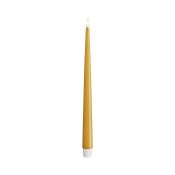 LED kronljus med lack 28 cm 2-pack, Curry, Deluxe Homeart