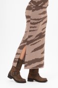 Kjol Eleanor, Deep Brown/Taupe