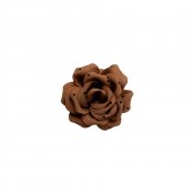 Brosch/klämma Christy, brun/svart