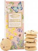 English Garden Strawberry & Clotted Cream biscuits i ask 150g