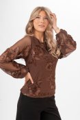 Topp Maeve, Chocolate Brown