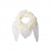 Scarf i spets, Butter Yellow