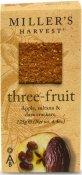Harvest Three fruit ostkex, äpple/dadel/russin 125g