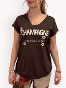 T-shirt Champagne, brun