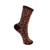 Strumpor Leo metallic, Espresso