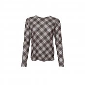 Meshtopp Kamma, Brown Tartan