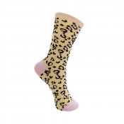 Strumpor Leo metallic, Citron
