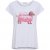 T-shirt Hotdog, vit