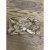 Liten scarf med magnet, Paisley/Camel