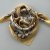 Liten scarf Chains, gul