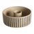 Ljusstake Stripy, beige/svart