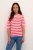 KAlizza Striped Knit, Pink Mist/Cayenne