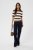 KAlizza Striped Knit - Carafe/Chalk Wide Stripe