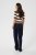 KAlizza Striped Knit - Carafe/Chalk Wide Stripe