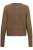 Stickad kofta Kaniel, Beige Melange