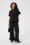 Kaverdina Flounce Pants, Black Deep