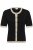 Kofta Kalizza Contrast, Black Deep/beige