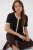 Kofta Kalizza Contrast, Black Deep/beige