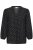 Prickig blus Kasirena, svart/vit