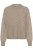 Stickad tröja Kahillery, Desert Taupe