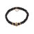 Armband Karin, svart/guld