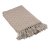 Pläd Thea, Offwhite/lin