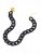 Marbella halsband, matt svart, By Jolima