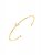Como mini bangle, kristall/guld