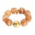 Armband Trendy, beige/guld