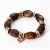 Armband Aurora, brun/guld