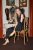 Ballongbyxor Angelica, svart/strass