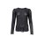 Meshtopp Alexis, svart/strass