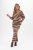 Kjol Eleanor, Deep Brown/Taupe