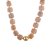 Kort Halsband Trendy, beige/guld