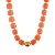Kort Halsband Trendy, orange/guld